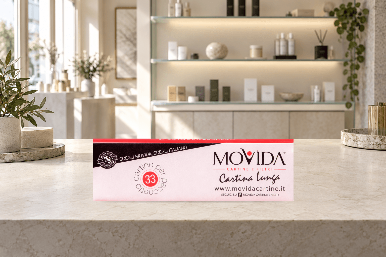 Movida CLF: cartina lunga e carta filtro nella stessa referenza