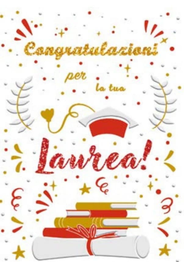 Auguri laurea — fronte FA00189AL/A