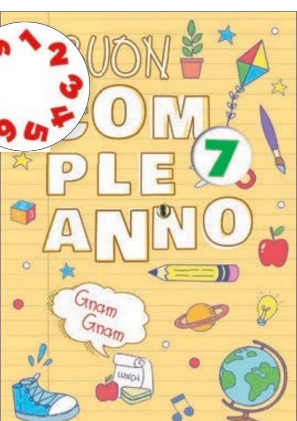 Buon compleanno bimbi — fronte FA00197BC/A