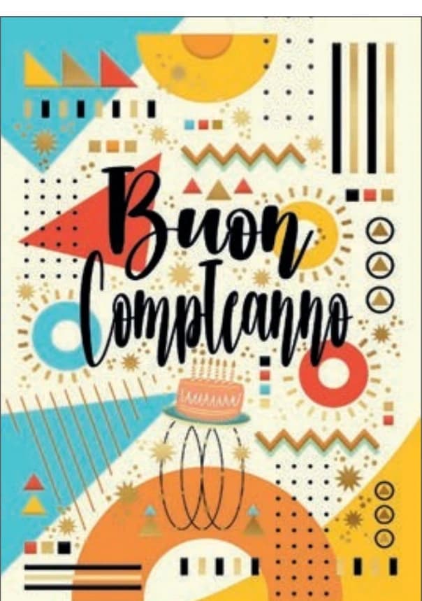 Buon compleanno — fronte FA00228BC/A