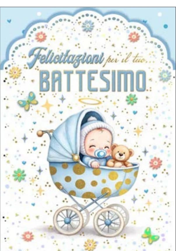 Felice battesimo — fronte FE10209FB/A