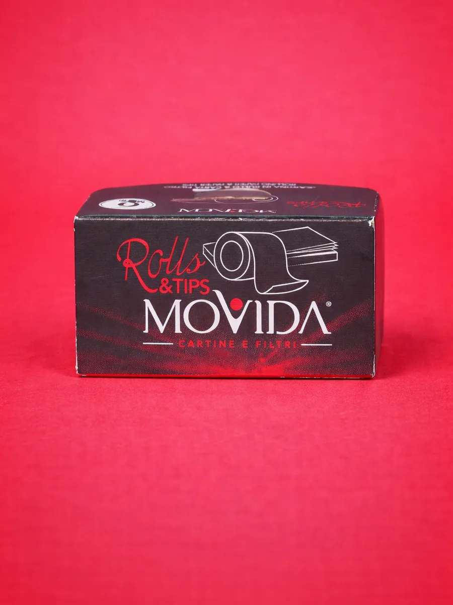 BOX DA 24 RULLI – Rullo da 6M – Cartina 14g + Blocchetto Carta Filtro da 60 Foglietti